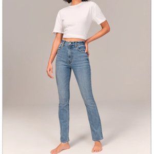 Ultra High Rise Slim Straight Jean